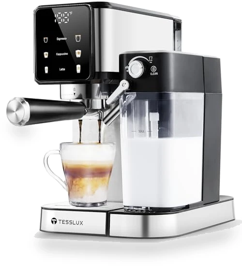 Espresso and Cappuccino Machine — Coffee & Espresso Combos, Tesslux