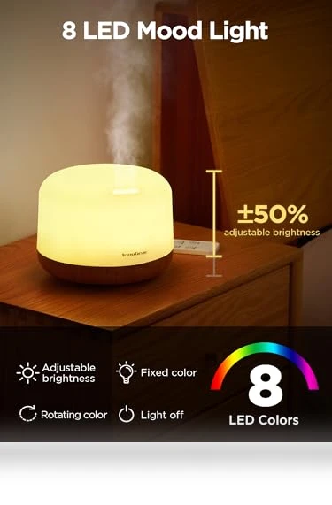 Essential Oil Diffuser with Remote Control — Diffusers, InnoGear