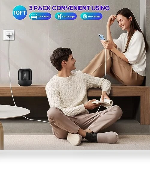 Fast iPhone Charging Cable and Wall Charger Set — Chargers, Shenzhen Jiaxingyuan Technology Co., Ltd.