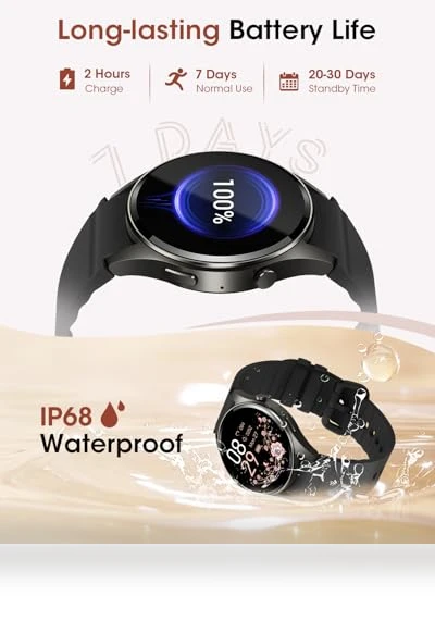 Fitness Tracker Smart Watch — Smartwatches, AKUMAKA