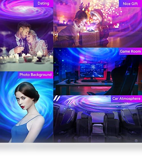 Galaxy Projector with Bluetooth Speaker — Sleep Soothers, ENOKIK