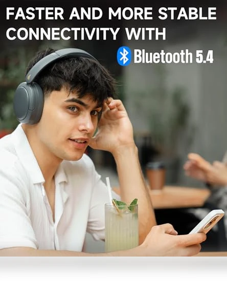 Hybrid Active Noise Cancelling Headphones — Over-Ear Headphones, EDIFIER