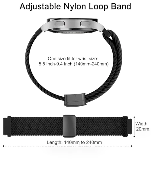Magnetic Braided Bands — Smartwatch Straps