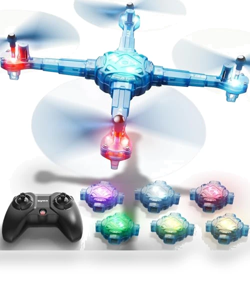 Mini Drone with Detachable Arms — RC Helicopters, Syma