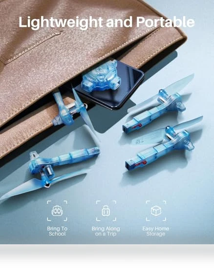 Mini Drone with Detachable Arms — RC Helicopters, Syma