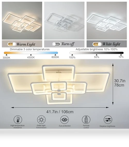 Modern LED Ceiling Light — Overhead Lighting, SITAFU