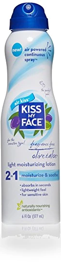 Moisturizing Spray Lotion — Body Lotions, Kiss My Face