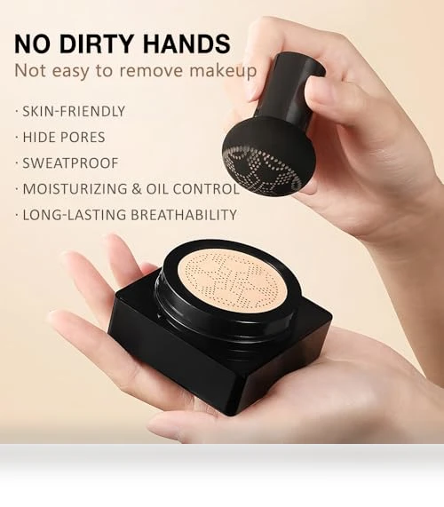 Mushroom Head Foundation BB Cream — Tinted Beauty Balms, FeiCuiYun