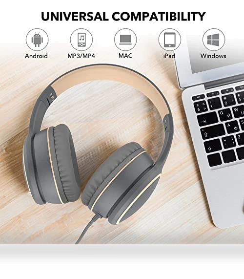 Over-Ear Headphones with Microphone — Over-Ear Headphones, RORSOU