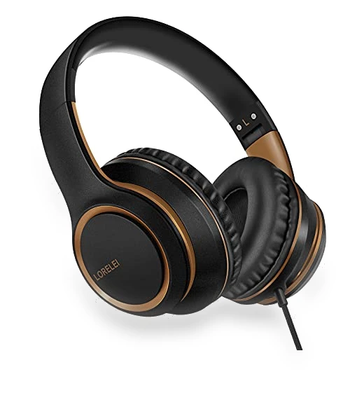 Over-Ear Wired Headphones with Microphone — Over-Ear Headphones, LORELEI