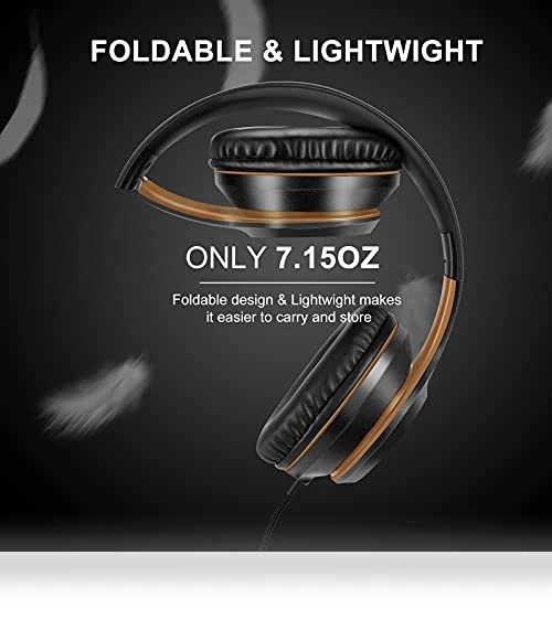 Over-Ear Wired Headphones with Microphone — Over-Ear Headphones, LORELEI