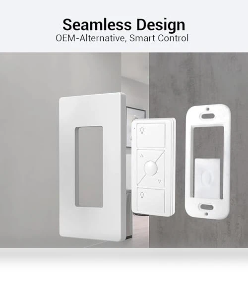 Remote Wallplate Bracket for Lutron Pico Remote — Remote Controls, Hwborsix