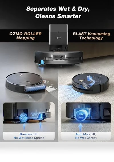 Robot Vacuum and Mop — Smart Cleaning Robots, ECOVACS