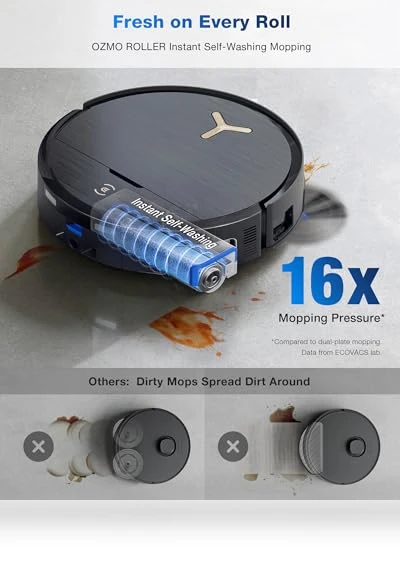 Robot Vacuum and Mop — Smart Cleaning Robots, ECOVACS