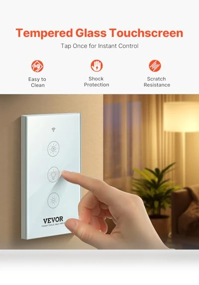 Smart Dimmer Switch — Dimmer Switches, VEVOR