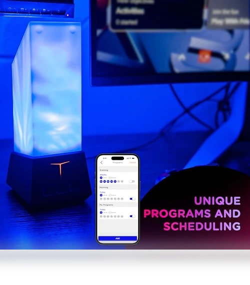 Smart Gaming Tabletop Galaxy Projector Night Light — Night Lights, Enbrighten