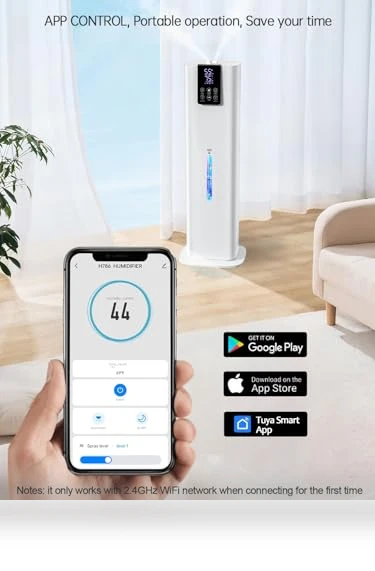 Smart Humidifier — Air Moisturizers, Hiswelle