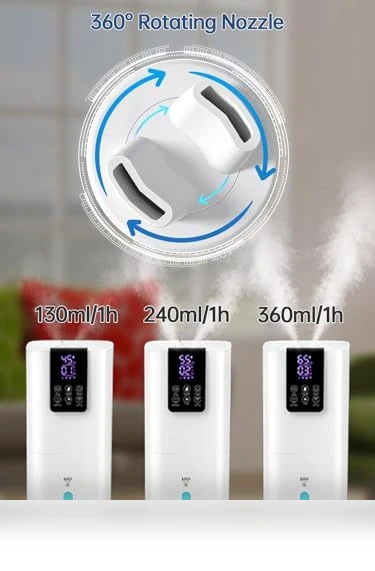Smart Humidifier — Air Moisturizers, Hiswelle