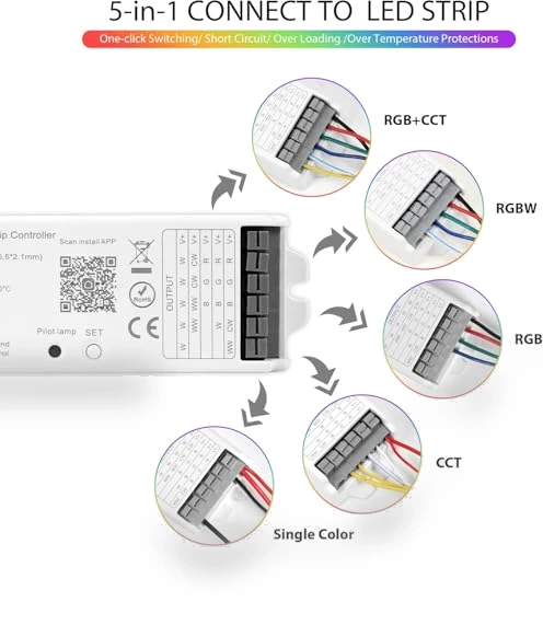 WiFi Remote Controller Kit for LED Strip Lights — LED Strips, XXK