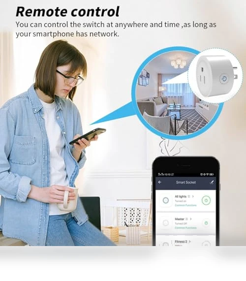 WiFi Smart Plug — Smart Home Hubs & Controllers, Sanofuturion
