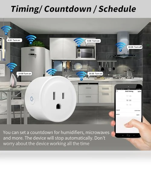 WiFi Smart Plug — Smart Home Hubs & Controllers, Sanofuturion