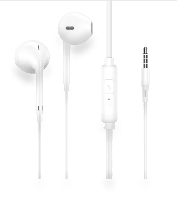 Wired Ear Buds with Built-in Remote — In-Ear Headphones, AJY