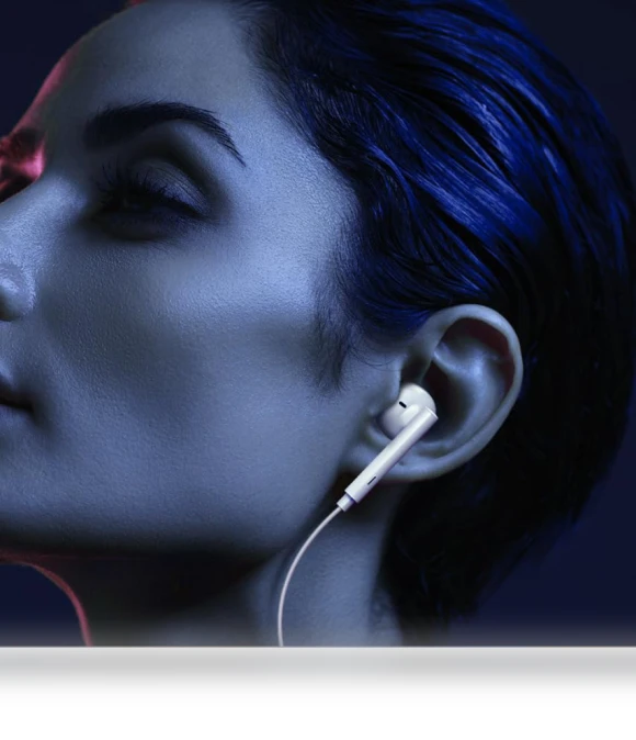 Wired Ear Buds with Built-in Remote — In-Ear Headphones, AJY