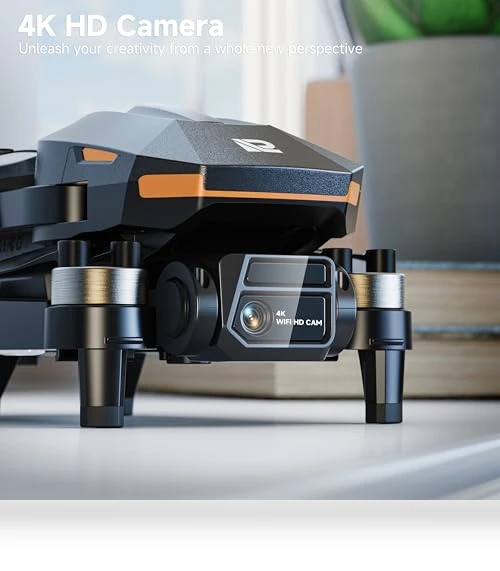 4K FPV Foldable Mini RC Drone — Drones, PLEGBLE