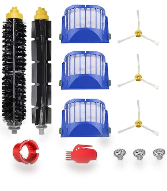 Accessory Kit for Robot Vacuum — Smart Cleaning Robots, Five Colorful