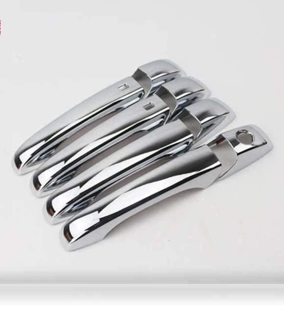 Chrome Door Handle Sticker with Smart Keyhole — Chrome Trim & Accessories