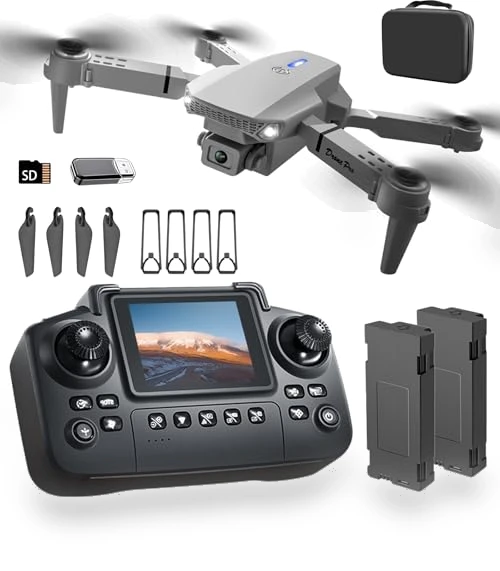 Foldable Mini Drone with Screen Controller — Drones, elecci