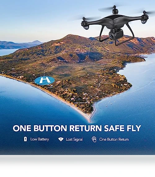 GPS Drones with Camera for Adults 4K — Drones, TOMZON