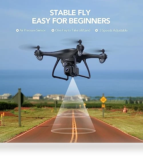 GPS Drones with Camera for Adults 4K — Drones, TOMZON