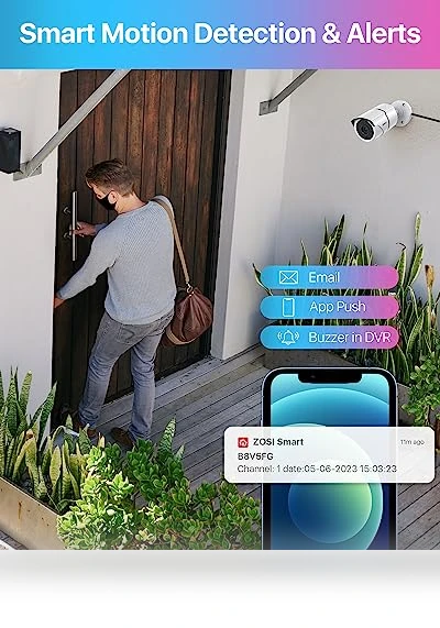 Home Security Camera System — Smart Home Security, ZOSI