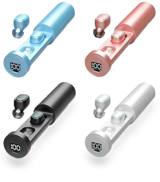 Mini Wireless Bluetooth-Compatible 5.0 Smart Touch Stereo Earbuds — In-Ear Headphones, LOMEII Electronic