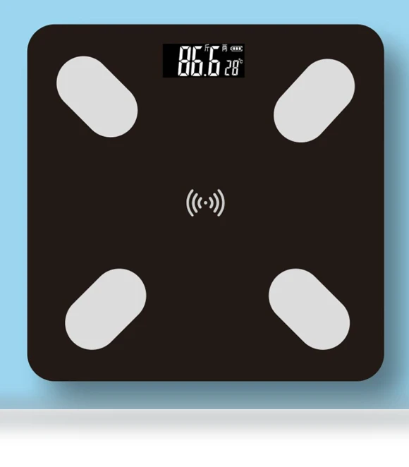 Smart Bathroom Floor Scale — Weight Management Tools, MR J