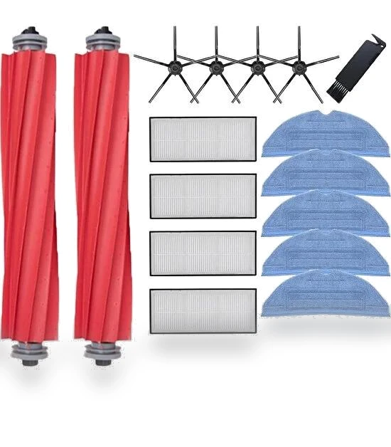 Sweeping Brush for Robotic Vacuum — Vacuum Attachments, Five Colorful