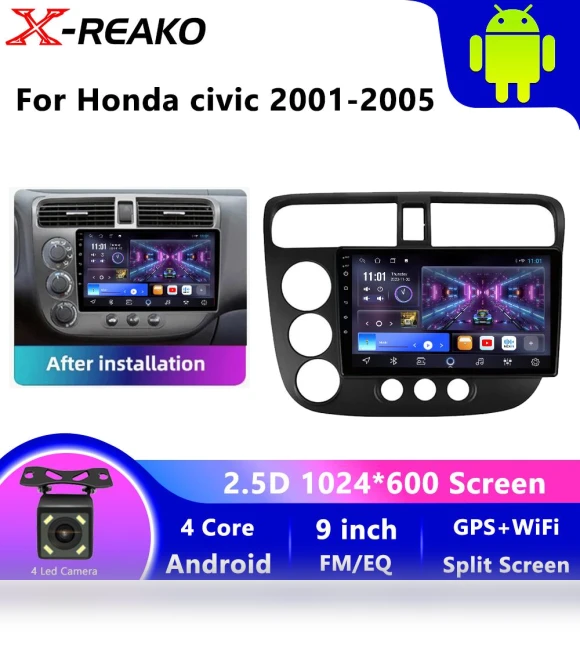 9-inch Wireless Car Radio Receiver — Stereo Receivers, Reakosound