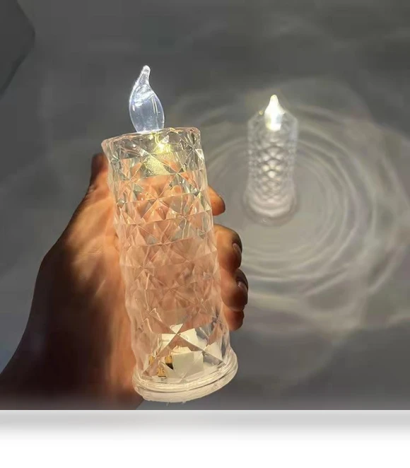 Crystal LED Table Lamp — Desk & Table Lighting, Refreshing Home