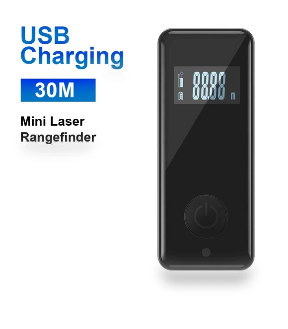 Portable USB Rechargeable Mini Smart Laser Distance Meter — Laser Distance Measuring Tools, LEEPEE Automotive Parts