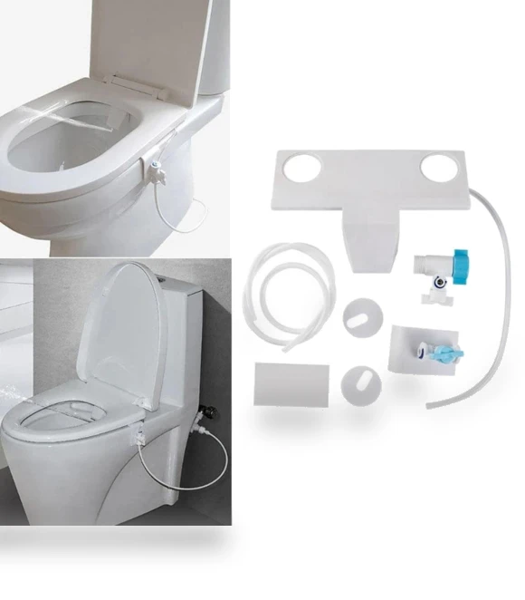 Smart Toilet Bidet Sprayer Set — Brushes & Holders, Seahorse Home