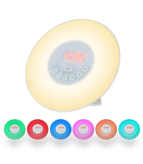Sunrise Simulation Alarm Clock — Alarms & Clocks, Factory Discount Outlet