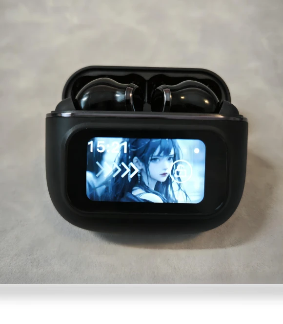 Touchscreen ANC Active Noise Cancelling Wireless TWS Earbuds — In-Ear Headphones, SCIONE