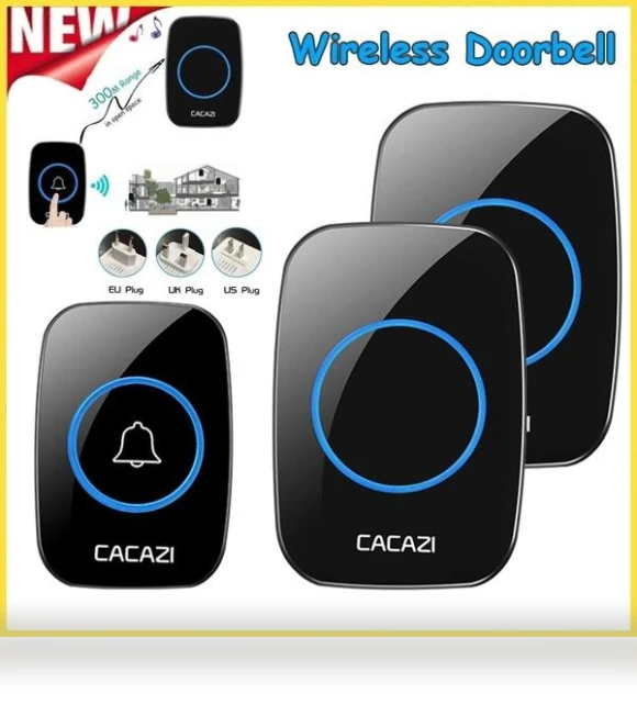 Waterproof Wireless Doorbell — Kits, Refreshing Home