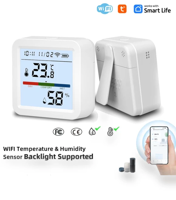 WiFi Thermometer Hygrometer — Home Climate Control, Neoglint