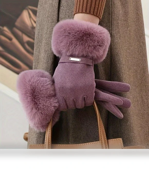 Winter Touchscreen Gloves — Cold Weather Gloves, Lucky Black Cat