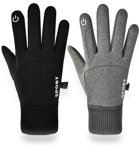 Winter Velvet Driving Gloves with Touchscreen — Gloves, Take One