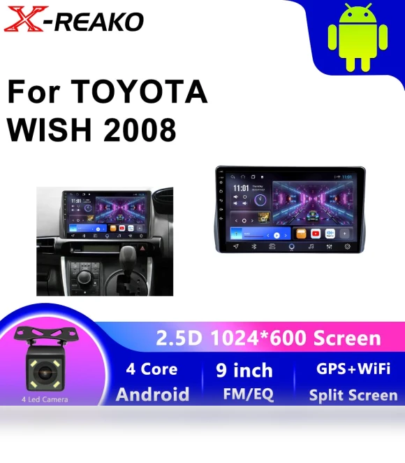 Wireless CarPlay Android Car Stereo — Stereo Receivers, Reakosound