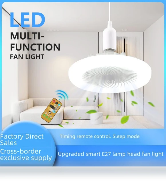 Compact Energy-Saving LED Ceiling Light — Overhead Lighting, AI Supermarket