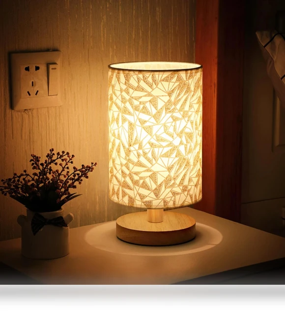 Linen Table Lamp — Desk & Table Lighting, Super Star Mall